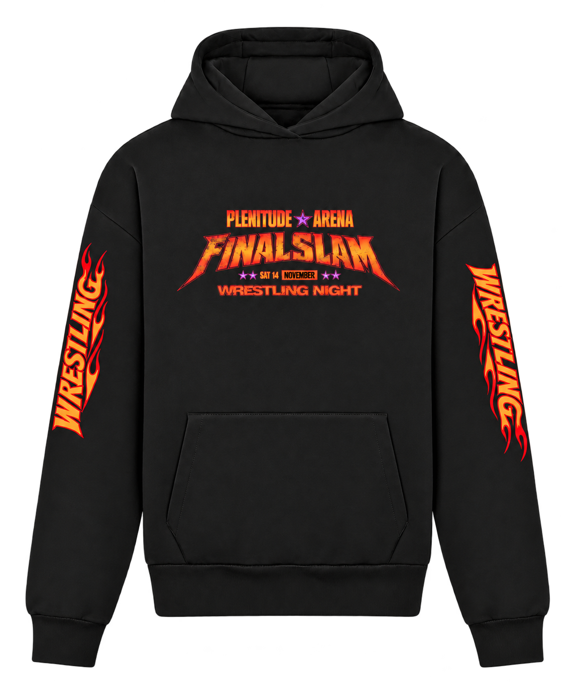 Hoodie Final Slam Wrestling Night